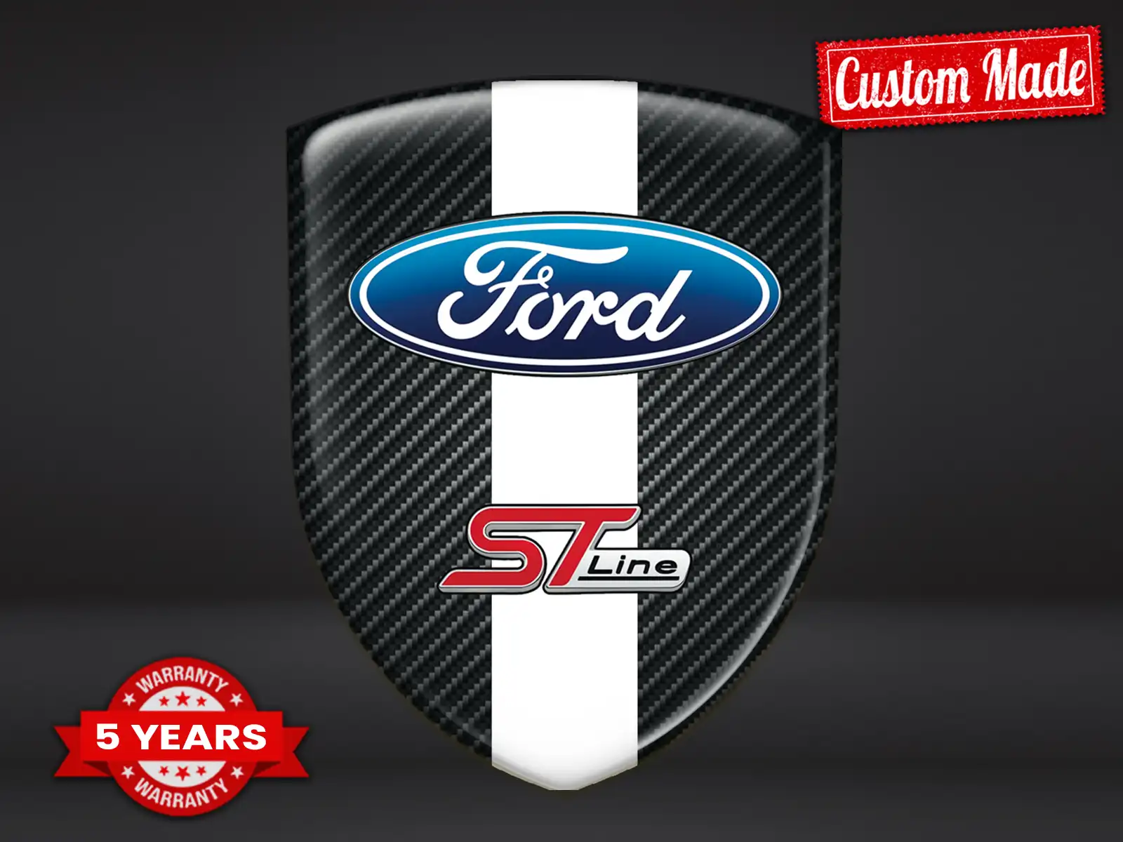Ford Logos Imprimés Course Haut de Gamme Perso